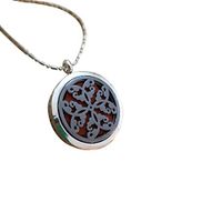 Essential Oil Diffuser Necklace Stainless Steel Locket Butterfly