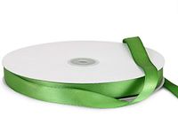 Jungle Green Value Dbl Faced Satin 5/8"x100 yds 100% Polyester Ribbon (3 Spools) - WRAPS-VDFS3537