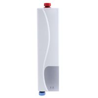 Mini Instant Electric Water Heater, Haofy 220V 3000W Tankless Instant Hot Water Heater for Bathroom Kitchen Use EU Plug (White)