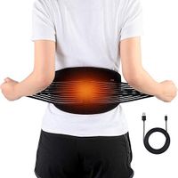 Heating Pad Waist, USB Heating Pad for Back Pain, Heat Wrap Relief for Lower Back Arthritis Strains Stiffness Spine Pain, Heat Compress for Abdominal Menstrual Cramps, Fits Men and Women