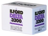 Ilford 1887710 DELTA 3200 Professional, Black and White Print Film, 135 (35 mm), ISO 3200, 36 Exposures