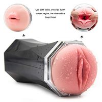 USB Rechargeable Fully Automatic Piston Cup Strong Suction 360 Rotating Electronic Massage Cup Pocket Puss-ey Stroker for Male, Sucking Vibrating Pussy Toys for Men Sexy Underwear by lgaheng