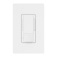 Lutron MS-OP600M-WH Maestro 600 Watt Multi-Location Dimmer with Occupancy Sensor, White