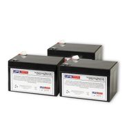 (3) 12V 12Ah F2 - Replacement Battery Set for Rad2Go E36 Great White Electric Scooter by UPSBatteryCenter