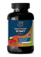 antioxidant Complex Dietary Supplement - Hawthorn Extract 665MG - Natural Dietary Supplement - Hawthorn Berries - 1 Bottle (120 Capsules)
