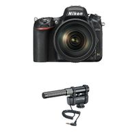 Nikon D750 w/ 24-120mm Lens + Audio-Technica AT8024 Camera-Mount Microphone