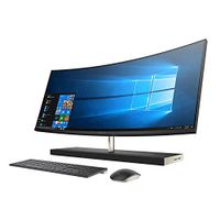HP Envy 34" QHD LED Curved All-in-One Desktop - 9th Gen Intel Core i7-9700T Processor up to 4.30 GHz, 64GB 2666 MHz Memory, 4TB Solid State Drive, NVIDIA GeForce GTX 1050 4GB, Windows 10 Pro
