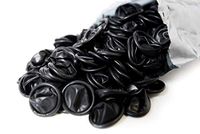 Bertech Black Dissipative Finger Cots, 4 Mil Thick, Large, (Pack of 720) - Case of 10 Bags