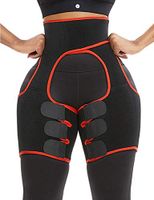 Lover-Beauty High Waist Ultra Light Thigh Trimmer Everyday Shaping Neoprene Thigh Shaper Red 4XL