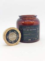 MEANINGFUL MANTRAS Frankincense and Patchouli Real Essential Oils Aromatherapy Candle | Highly Scented, Long Lasting, Natural Coconut Wax | NO Synthetic FRAGRNCE