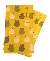 TOKYO-T Japanese Money Envelope Set Pochibukuro Small for New Year (Gold)