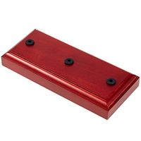 Wooden Stand for Replacement Glass Reservoir by Organic Aromas (Dark Wood)