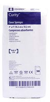 Covidien - Curity Item #1792 Cover Gauze Sponges 4" x 4" - Pack of 100