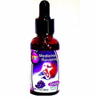 Flavoring Pharmacy 1 Oz Grape Flavor Vial Zantac Flavoring Drops for Baby Child Kids Bad Tasting Prescriptions Iron Supplements Poly Vi Sol Children Augmentin Grape Flavor