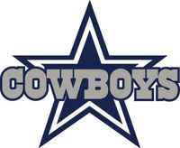 Dallas Star Stickers Team Colors (Any Size) Dallas Cowboy Stickers Decal Vinyl for car bamper, hemlet, Laptop, tumblers (5 Inch)