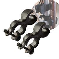 Cane Holder for Walker - Universal Walking Stick Holder Accessories for Rolling Walker Rollator (2pcs/Set)