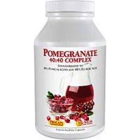 Andrew Lessman Pomegranate 40-40 Complex 180 Capsules – All-Natural, High-Potency Extract to Protect Your Body from Free Radical Damage. No Sugar, Calories, Sweetener, Preservatives. No Additives