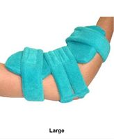 Comfy Elbow Orthosis Size: Pediatric Large, Color: Green, Bicep Circ: 8"-10", Total Length: 9"