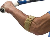 Cho-Pat Tennis Elbow Support Strap, Comfortable, Adjustable, Targeted Forearm Support (Medium, 10.5"-12")
