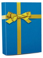 Dark Royal Blue Gift Wrap - 30" X 417' - Roll