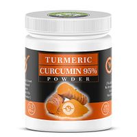 Curcumin 95% Extract Powder-100gm (3.53 Oz), 100% Natural with Maximum Strength, Rich in Antioxidants for Joint and Inflammation Support, No GMO, KOSHER, HALAL and Vegan