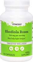 Vitacost Rhodiola Rosea - Standardized -- 700 mg per serving - 120 Vegetarian Capsules