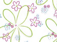 All Occasion Print Cello Bags - Spring Blooms 3-1/2x2x7-1/2" Cello Bags 1.2 mil (3 Packs; 100 Bags Per Pack) - WRAPS-C1BSPB