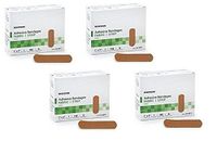 McKesson Performance Bandage Adhesive Fabric Strip, 100 Count (Pack of 4)