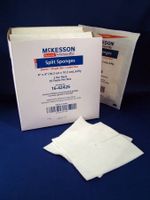 McKesson Performance Plus Gauze Drain Sponge 6Ply Sterile 4"X4" 2 Each Per Pack - Pack of 2
