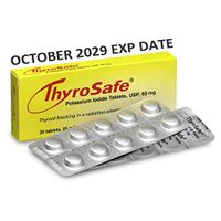 5-Pack Thyrosafe Potassium Iodide October 2029 EXP Date