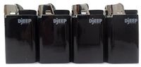 Djeep Lighter Assorted Colors (Black, Lot of 4)