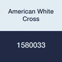 American White Cross Fabric Adhesive Strips, Sterile, Lightweight, 3/4" x 3", 100/Box, 12 Box/Case (Pack of 1200)