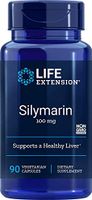 Life Extension Silymarin Vegetarian Capsules 100 mg, 90 Vegetarian Capsules