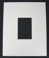 20 11x14 4-ply mat mattes WHITE for 4x6 Photo picture