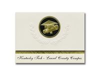 Signature Announcements Kentucky Tech - Laurel County Campus (London, KY) Graduation Announcements, Presidential Basic Pack 25 Cap & Diploma Seal. Black & Gold.