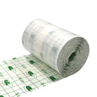 MOOSUNGEEK Adhesive Tape 1roll Breathable Anti-Allergic Easy to Use Waterproof Lightweight Transparent Fixation Multifunction Strong Viscosity Pu Membrane Dressing Roll Safty(5cm)
