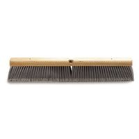 HUB City Industries 636G Standard Floor Brooms, Soft Flagged Gray Poly, 36"
