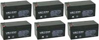 Universal Power Group 12V 3.4AH SLA UPS Systems Battery Rhino SLA2.9-12 - 6 Pack
