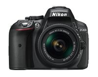 Nikon D5300 DSLR Camera with AF-P DX NIKKOR 18-55mm f/3.5-5.6G VR Lens (Black)