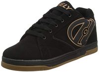 Heelys Kids Propel 2.0 Skate Shoe, Black/Gum, 5 M US