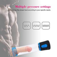 Relaxation Tools Enlargement 12inch P-ênis Pump for Men Handheld Toy Black Manual Operating Device Vacuum Pump Men Handheld Toy P-ênisgrowth Pump Electric P-ênisêxtender Length Device for Men Handheld