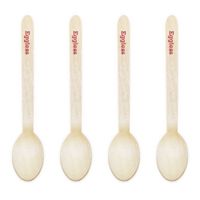 Dress My Cupcake Natural Wood Candy 200-Pack Buffet Spoons DIY Kit, Eggless, Red