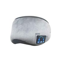 Meidexian888 Wireless Eye Mask,Wireless Stereo Speakers Microphone Earphone Sleeping Eye Mask Music Headset (Gray)