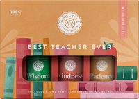 Woolzies Best Teacher Ever Essential Oil Set | Highest Quality Aromatherapy Therapeutic Grade | Incl. Wisdom, Kindness, Patience Essential Oil Blends