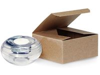100% Recycled Kraft Gift Boxes - 4" x 4" x 2" (100 Pack )