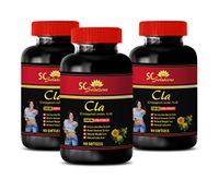 Weight Loss Supplements cla - CLA 2500MG - Extra Strength - cla Liquid Supplement - 3 Bottles (270 Softgels)
