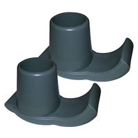 Drive Walker Glide Ski, Gray, 1 Pair, Model - RTL100017