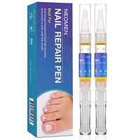 Fungus Treatment Pen, Fungus Stop Pen, Toenail and Nail Care Solution by Neomen, Fixes and Strengthens Discolored and Damaged Nails (2 Pcs)