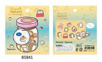 Wishing Bottle Cute Hedgehog Non Toxic Waterproof (36 Pieces) Pack Stickers Great on Diary,Laptop,Mobile Phone,Photo Frame Luggage