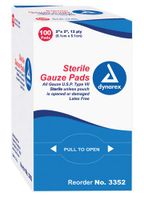 Dynarexoration Gauze Sponges Sterile, 1 Pound